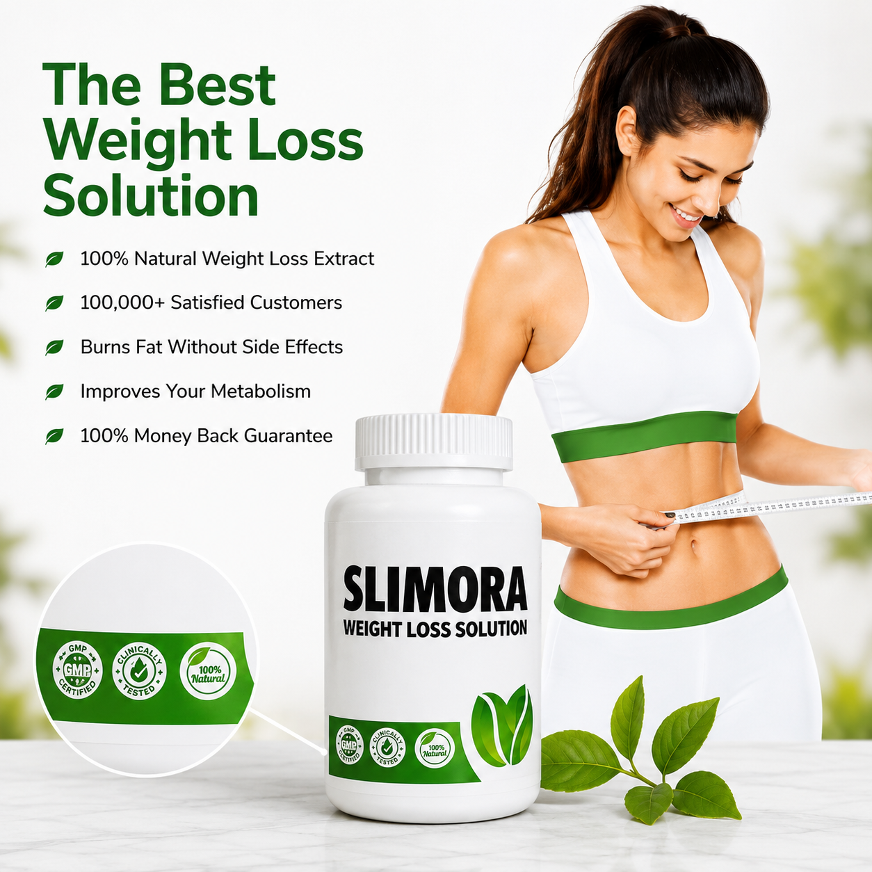 Slimora Weight Loss Powder (1 Month Plan)